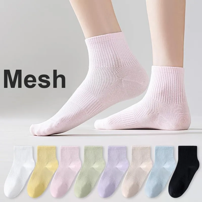 XIA.WA.ZHI.XIU Ankle Socks Women's Box 5 Pack-10