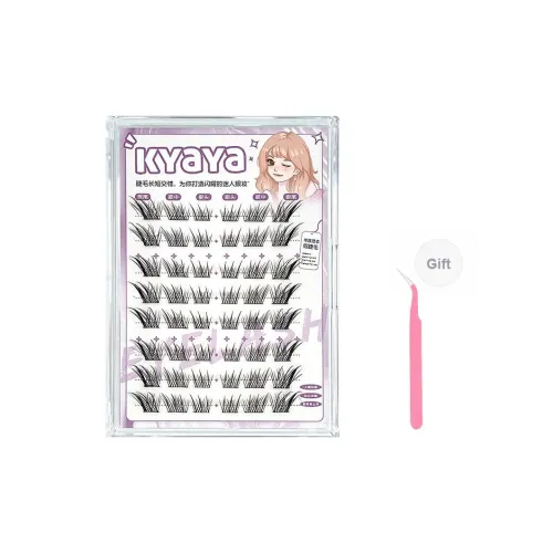 KYAYA Клей Бесплатно Лиса Серия Su Daji Накладные ресницы Крыса Ласточкин хвост Крест Стиль