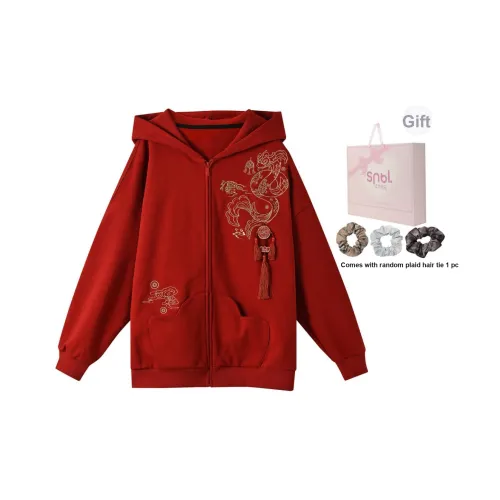 Snbl Snake Year Collection Красный Женские Свитшоты