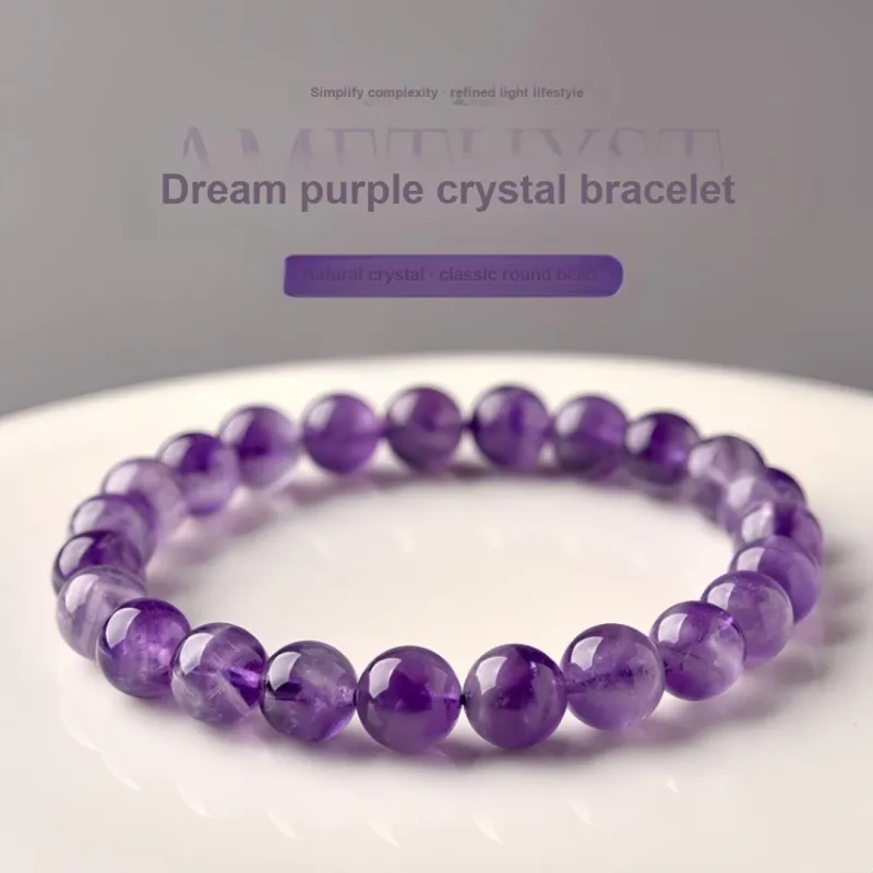 Stone On The Line Crystal Jade Bracelets Unisex-5
