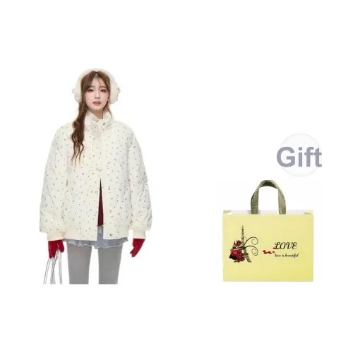 CHARM GLOW Пуховая куртка Женская Сумка для покупок