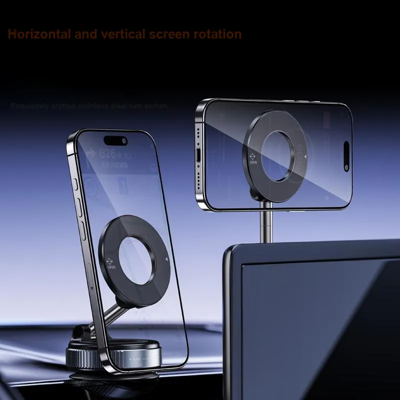 THE TREE Phone Stands Magnetic Desktop Vacuum Wall Mounted Support For Lazy People-1