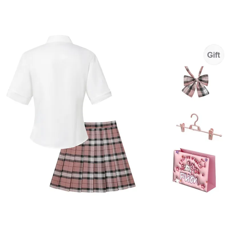 FLIM Uniforms Women's White Set Includes Small Item-1