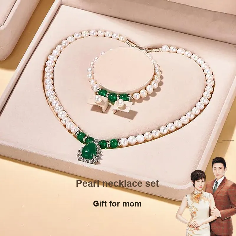 Yuanyanghuangjin Freshwater Pearl Necklaces Women's-1