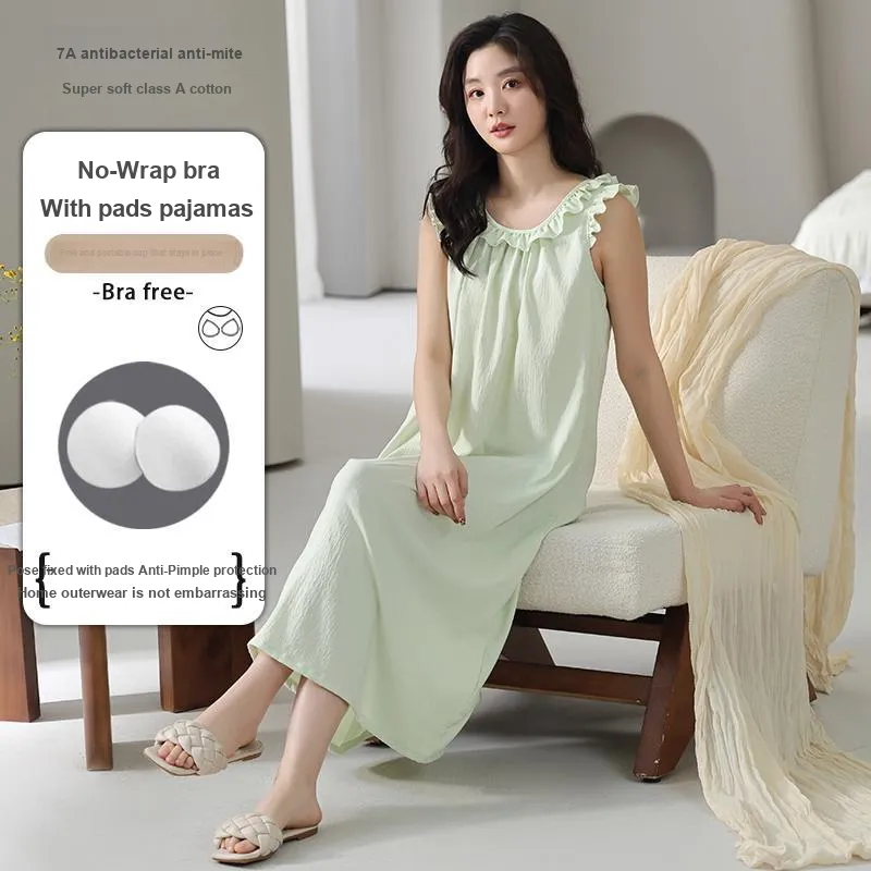 MADALLO Women's Nightgowns-2