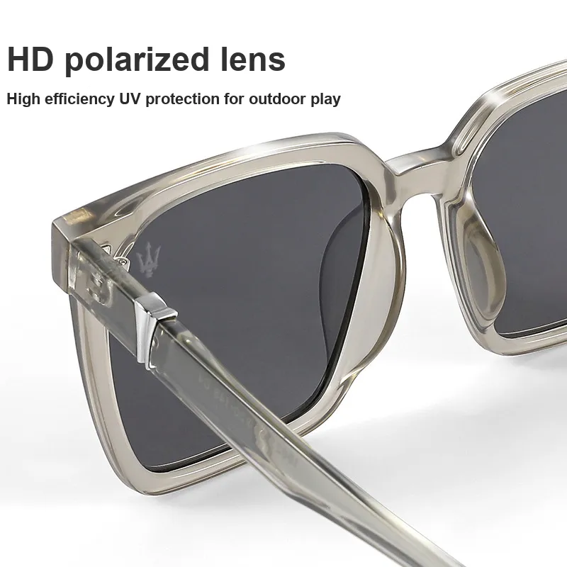 Maserati TR90 Square Sunglasses Unisex-3