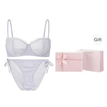 FREELASS Underwear Gift Box Women's Shimmering Silver