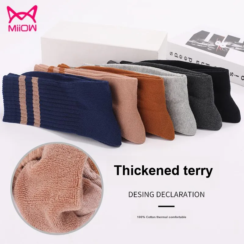 MIIOW Knee High Socks Men's Box 5 Pack-1