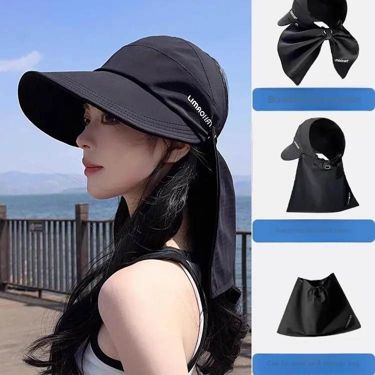 WODONBLE Polyester Sun Protection Hats Women's-1