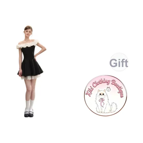 Kiki Clothing Boutique Короткое платье с короткими рукавами женское