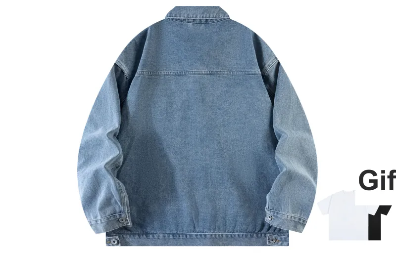 RCTAMY Denim Jackets Unisex-5