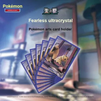 POKEMON Collectible Trading Game PTCG Fearless TCG, Arts Card Holder Card Accessories 64 Pcs