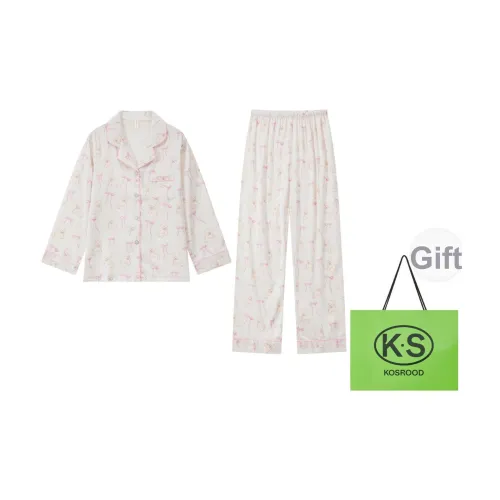 Kosrood Пижамный комплект женский розовый