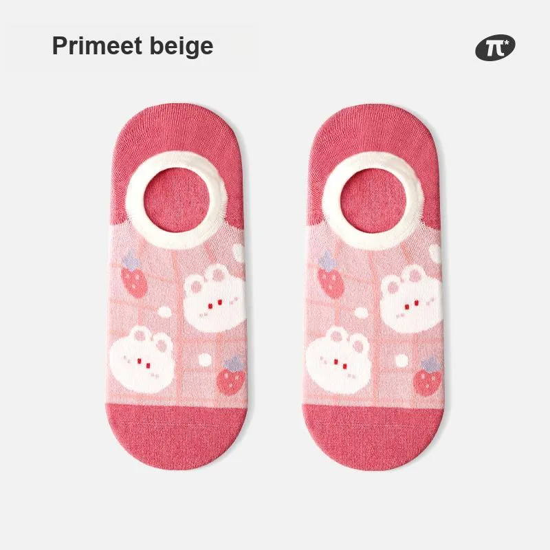 Primeet No Show Socks Summer Women's 5 Pack-27