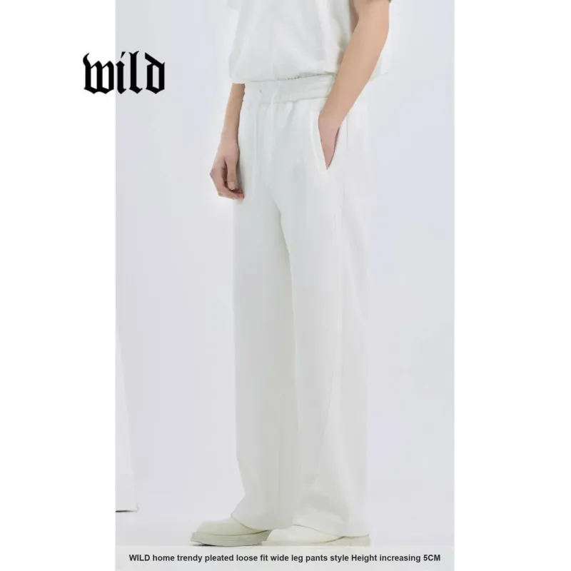 WILD LEADER Casual Pants Unisex-2