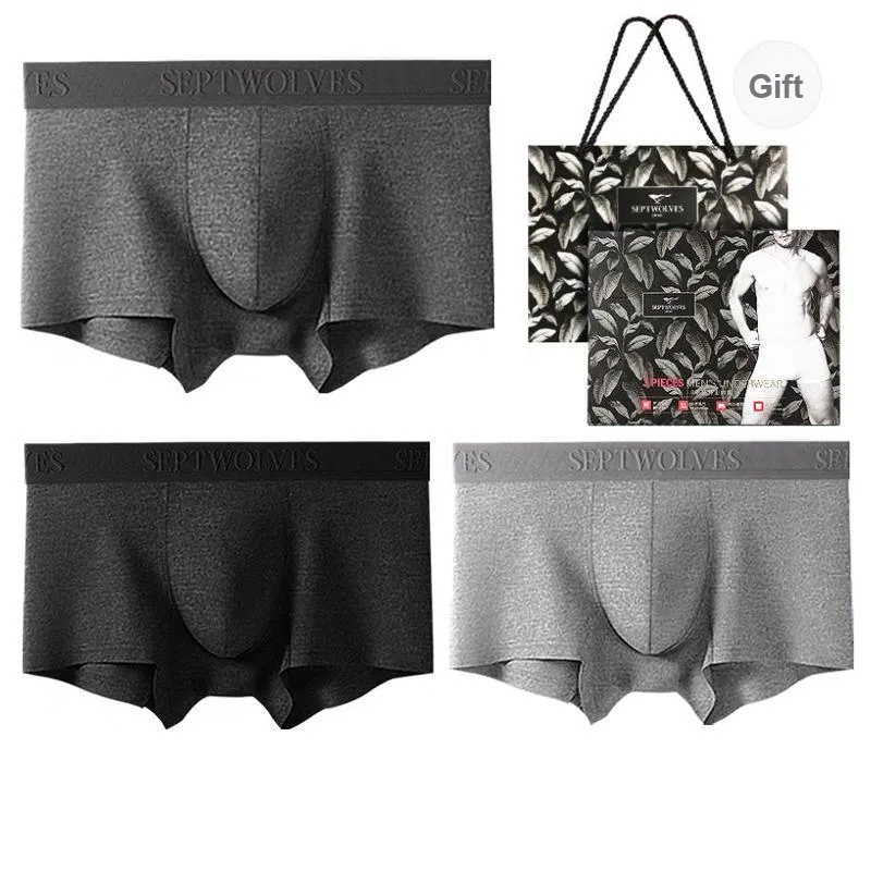 SEPTWOLVES Underwear Gift Box Men's 3 Pack Gift Box Set-65
