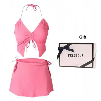 MIMOSA CHUR Bikinis Women's Rose Red