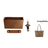 Brown Stress Relief Shoulder Strap Pad+Brown Liner+Pendant (Bag Not Included)