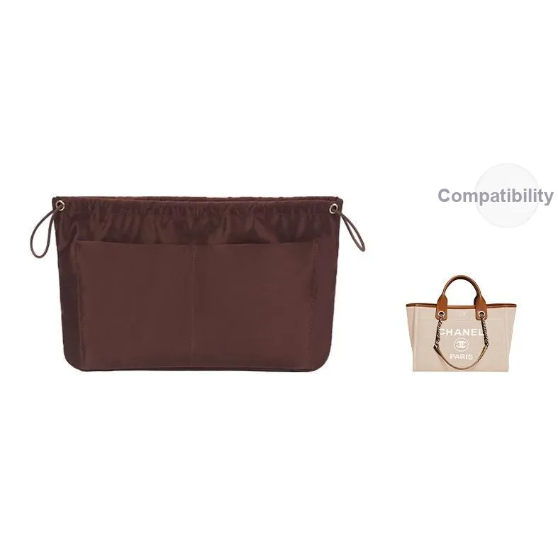 Прилив сатин хранение подкладка шнурок застежка супер-легкий сумка вкладыш женский многоцветный