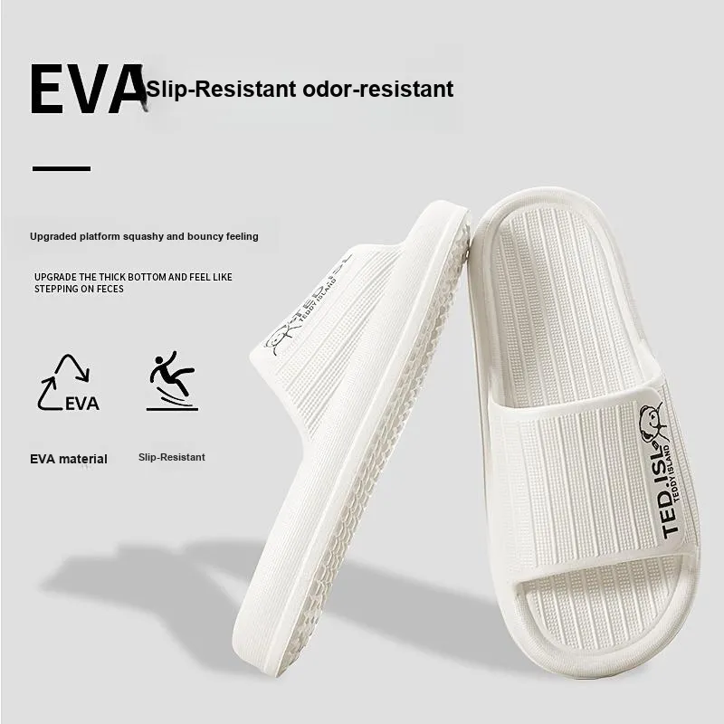 TEDDY ISLAND Slippers / Home Slippers-6