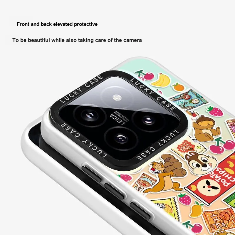 Marsfield TPU Material Laser Magnetic Phone Case Compatible With Xiaomi 14/13 Pro-1
