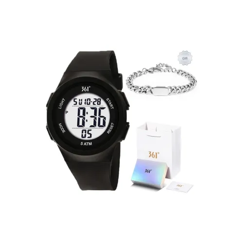 361° Электронные Механические Часы Унисекс Черный Циферблат