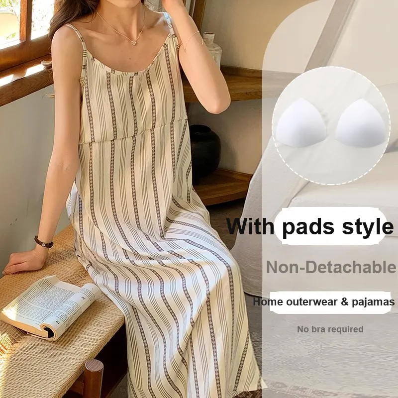 OUSHIBO Nightgown Women's Image Color-2