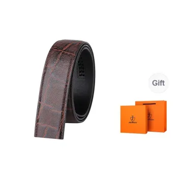 Jaylen Oos Top Grain Cow Leather Leather Belts Men's Black/Coffee 3.5cm/3.8cm