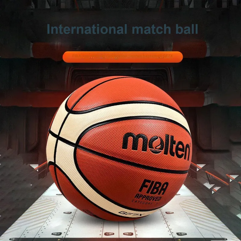 Molten PU Basketball Orange Number 6/7 Training Unisex-1