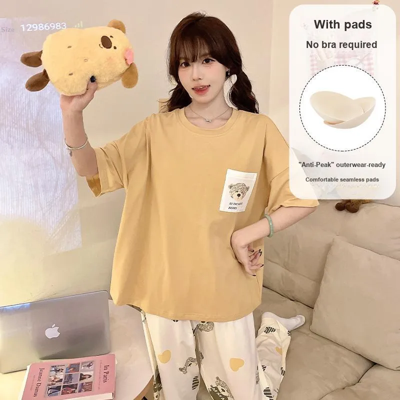 GOSO Pajama Set Women's Sunflower-1