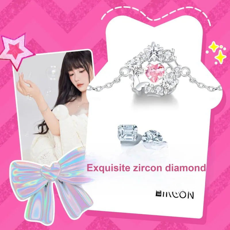 Barbie Synthetic Cubic Zirconia Bracelets Women's-10