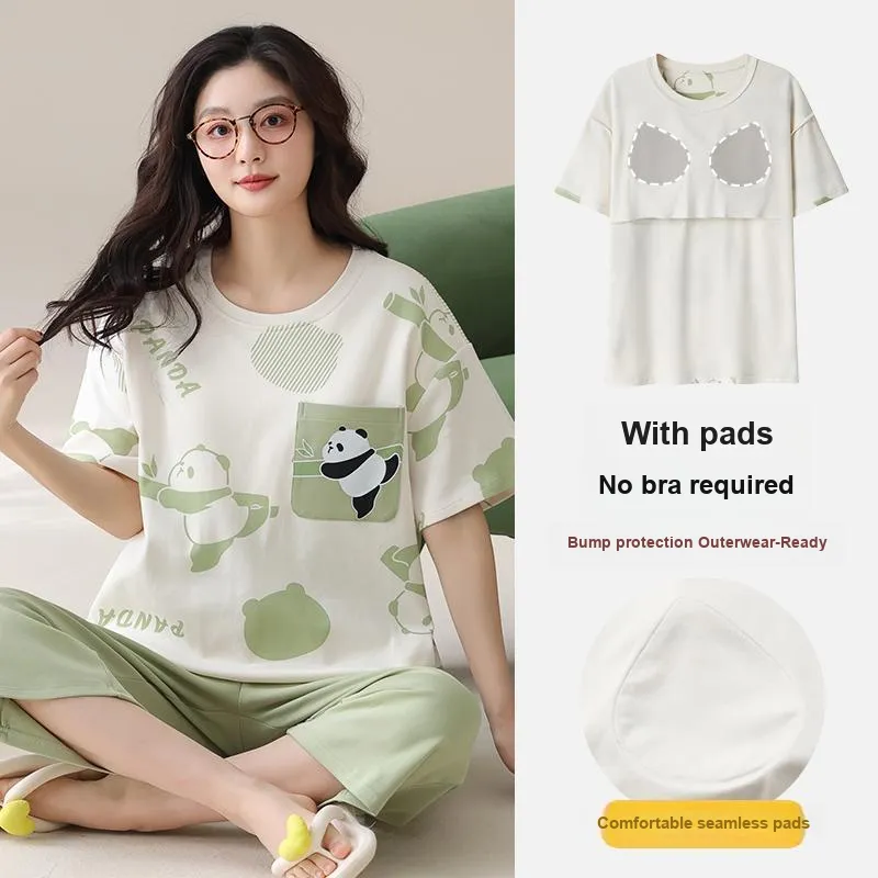 Lan Miao Pajama Set Women's Image Color-1