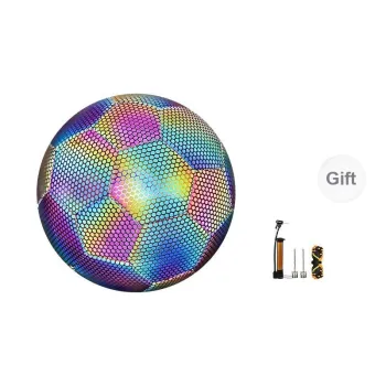SIPAKESPORT Size 5 Ball Size 4 Ball Soccer PU Unisex Honeycomb Rainbow