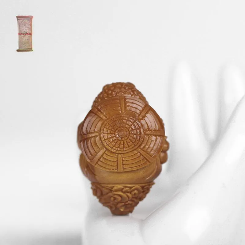 ZHOUPAI Olive Pit Walnut Pendants Unisex-2