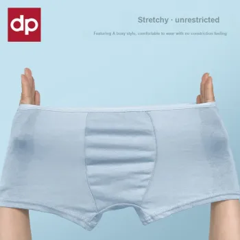 DIPUAI Disposable Underwear Men's 16 Pack Morandi Color