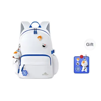 Disney Polyester Backpack Unisex Blue White