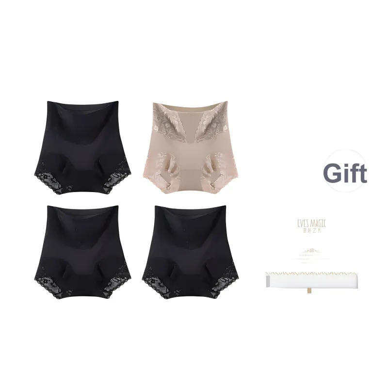XIA.WA.ZHI.XIU Underpants Women's Box 4 Pack-4