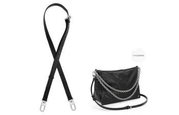 GUYI Microfiber Bag Accessory Unisex Black
