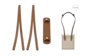 Lan Bao Fan Cow Leather Artificial Leather Upcycled Shoulder Bag With Padded Shoulder Strap Women's Brown