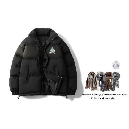DEVA STATES Черный С подарками Качество Шарф Унисекс Объемные куртки (пуховики)