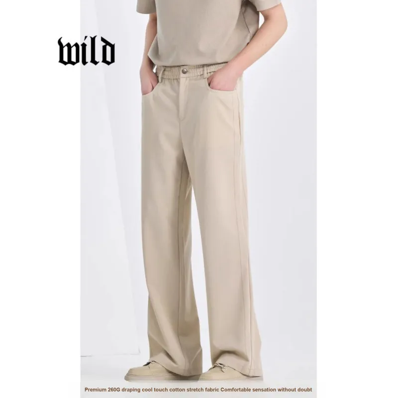 WILD LEADER Casual Pants Men-2