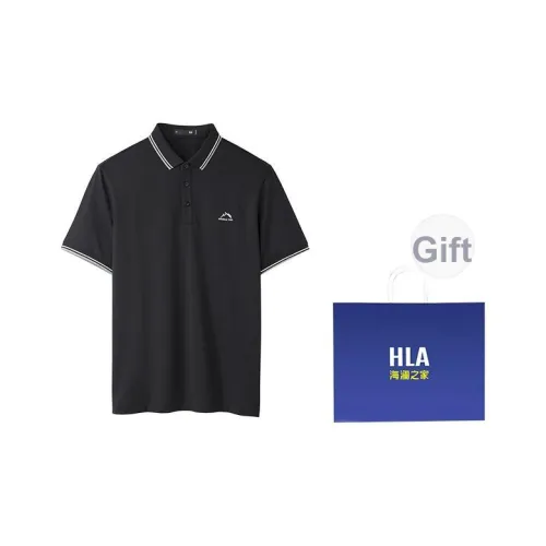HLA The mountain is not in the high series Короткий рукав Polo Мужской