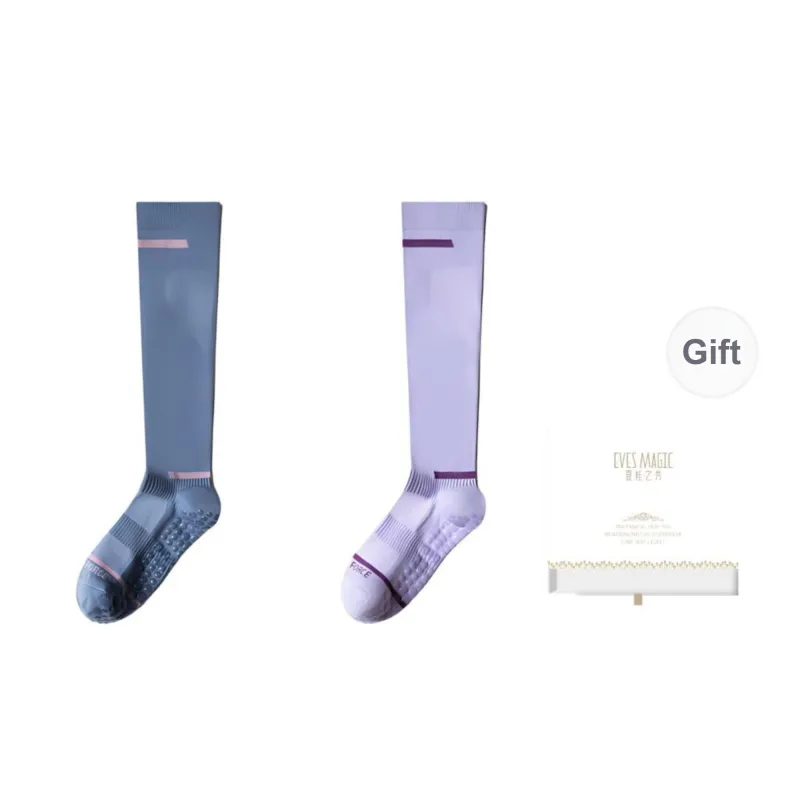 XIA.WA.ZHI.XIU Knee High Socks Women's Gift Box 2 Doubles-24