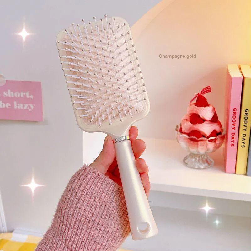 Jingda Soft Tooth Mermaid Color Scheme Airbag Comb Anti Static-2