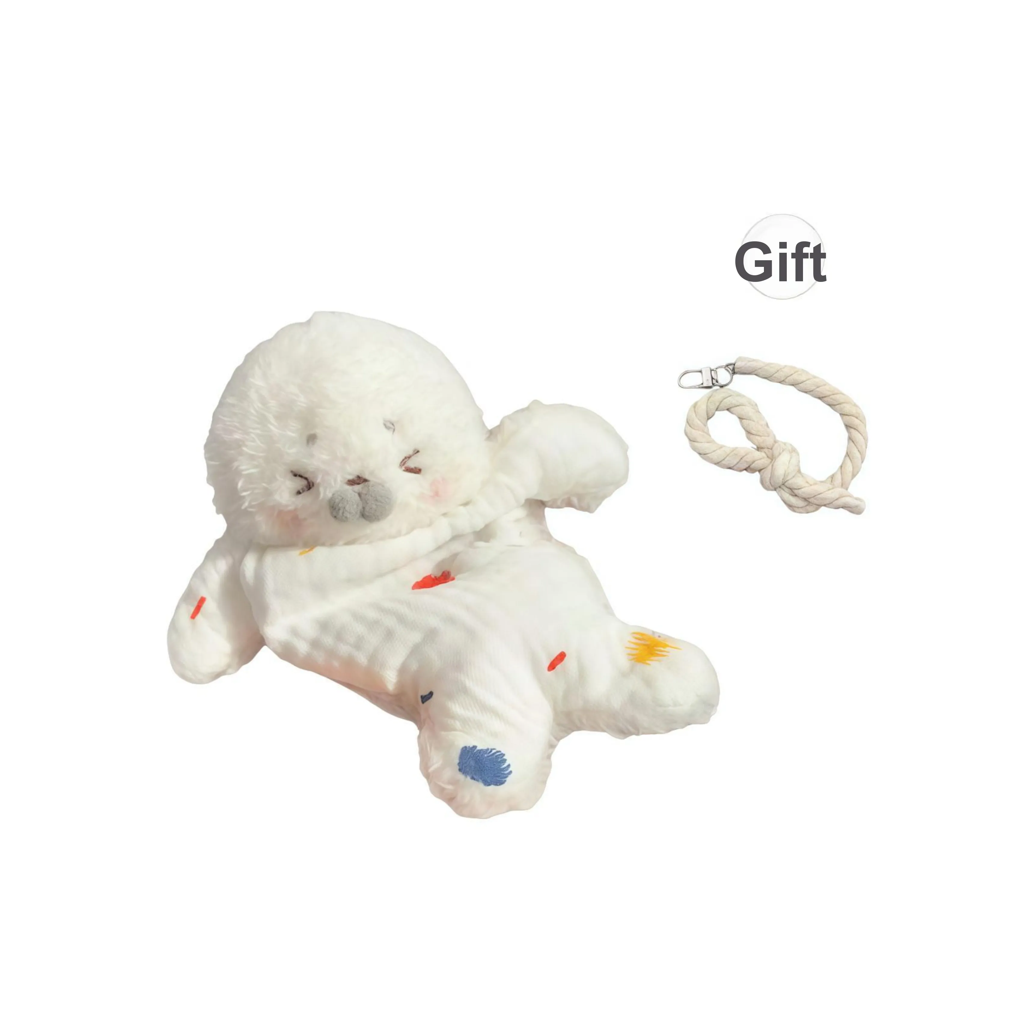 AIQINGCAOZHILIANWANJU Подвесная Ткань ROPE Бобовый Сумка Следы Stress Relief Кукла Исцеление Squeeze Аромат