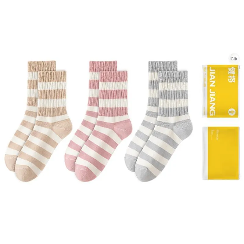Master Mid Calf Socks Women's Shopping Bag Combo Set-10