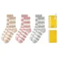 [3 Pack]Apricot+Light Pink+Light Gray