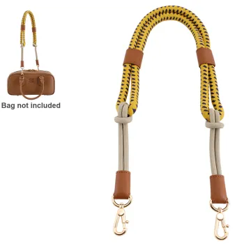 Luxury Care Artisan Workshop Bag Straps Brown Woven Rope 78cm[One Shoulder]