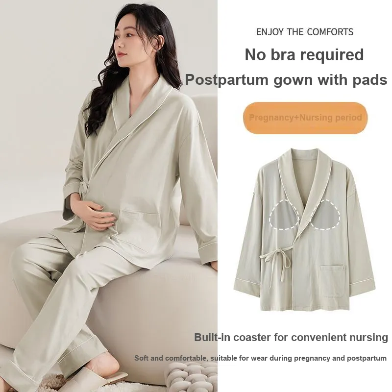 XIAFENYAN Pajama Set Women's Green-1