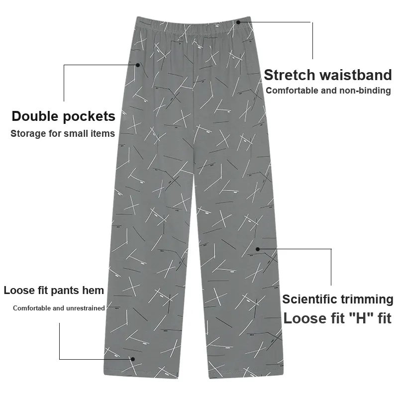 MIIOW Trend Party Series Pajama Pants Men's-2